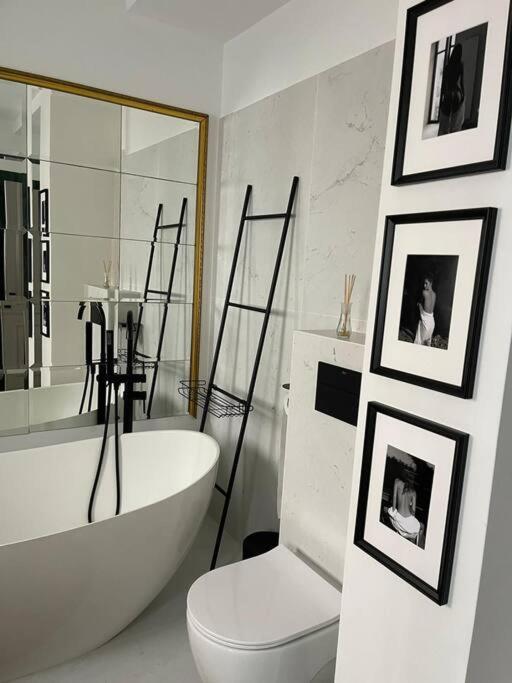 Stunning 1Bd Flat With 50M2 Terrace In The City Center Bucharest Luaran gambar